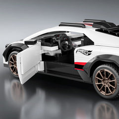 Hot Wheels Speed Mattel Brick Shop Building Set 1/32 Lamborghini Huracán Sterrato 0194735402779
