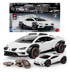 Hot Wheels Speed Mattel Brick Shop Building Set 1/32 Lamborghini Huracán Sterrato 0194735402779