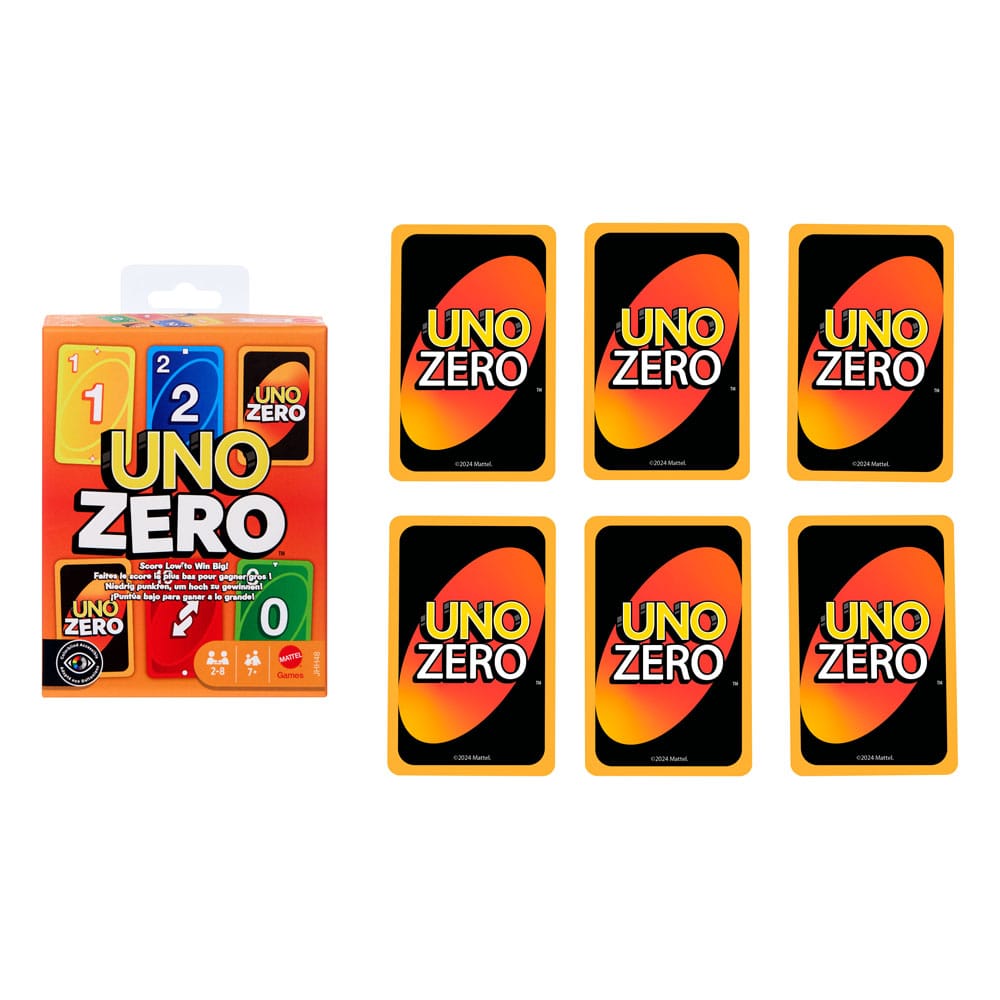 UNO Zero Card Game 0194735331857