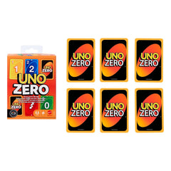 UNO Zero Card Game 0194735331857