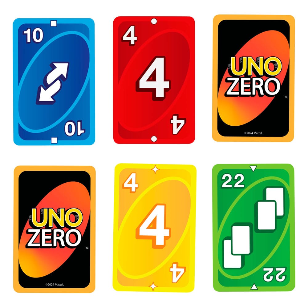 UNO Zero Card Game 0194735331857