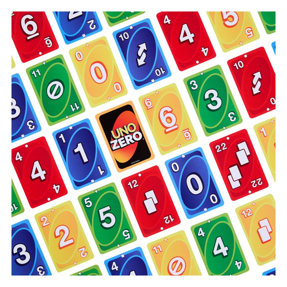 UNO Zero Card Game 0194735331857