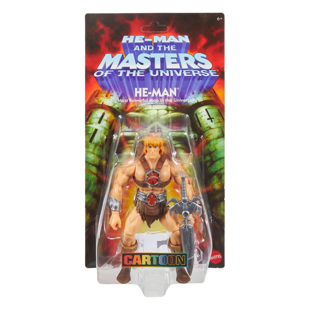 Masters of the Universe Origins Action Figure Cartoon Collection: He-Man 14 cm 0194735333219