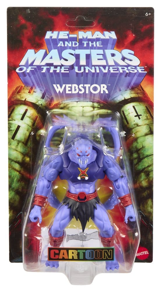 Masters of the Universe Origins Action Figure Cartoon Collection: Webstor 14 cm 0194735333370