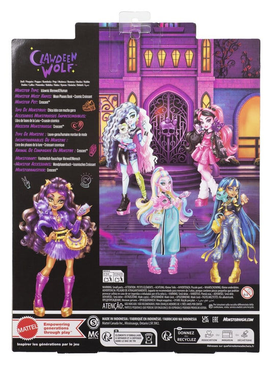 Monster High Doll Clawdeen Wolf 0194735333592