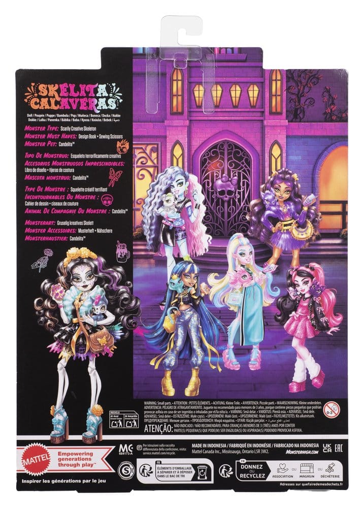 Monster High Doll Skelita Calaveras 0194735333561
