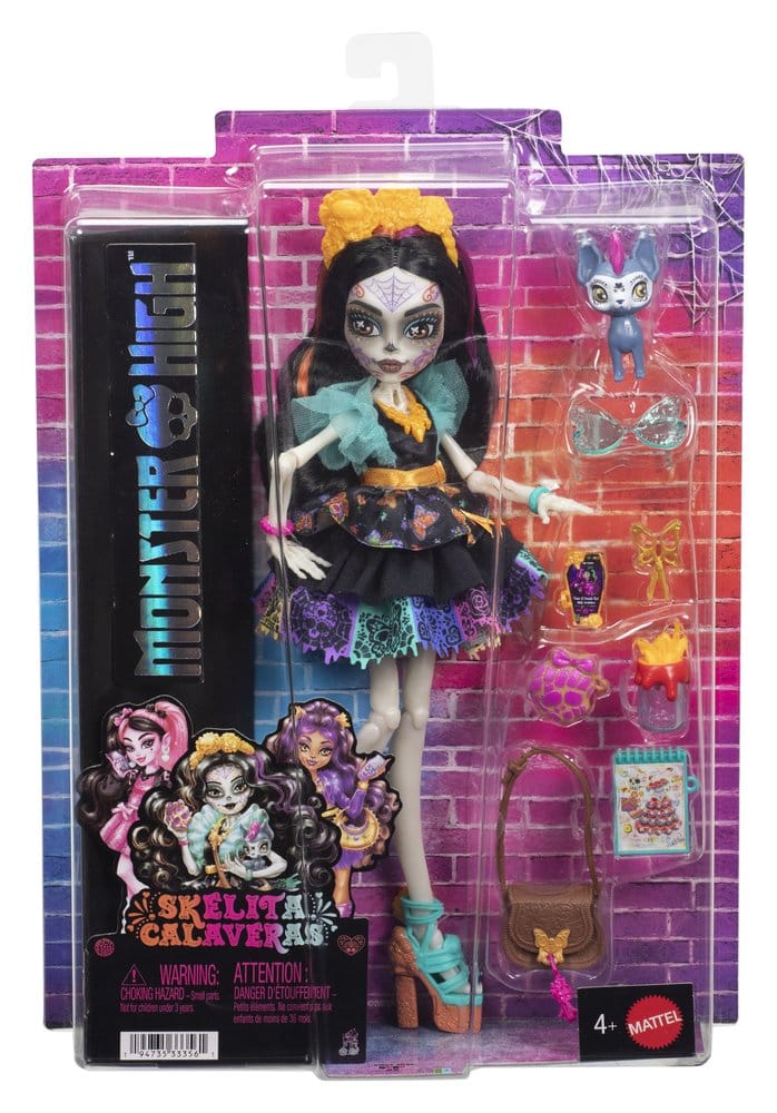 Monster High Doll Skelita Calaveras 0194735333561
