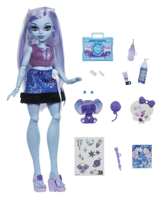 Monster High Self-Scare Secrets Doll Abbey Bominable 0194735333684