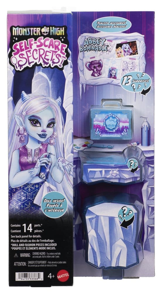 Monster High Self-Scare Secrets Doll Abbey Bominable 0194735333684
