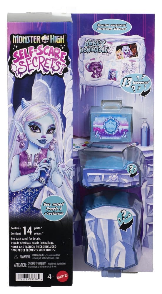 Monster High Self-Scare Secrets Doll Abbey Bominable 0194735333684