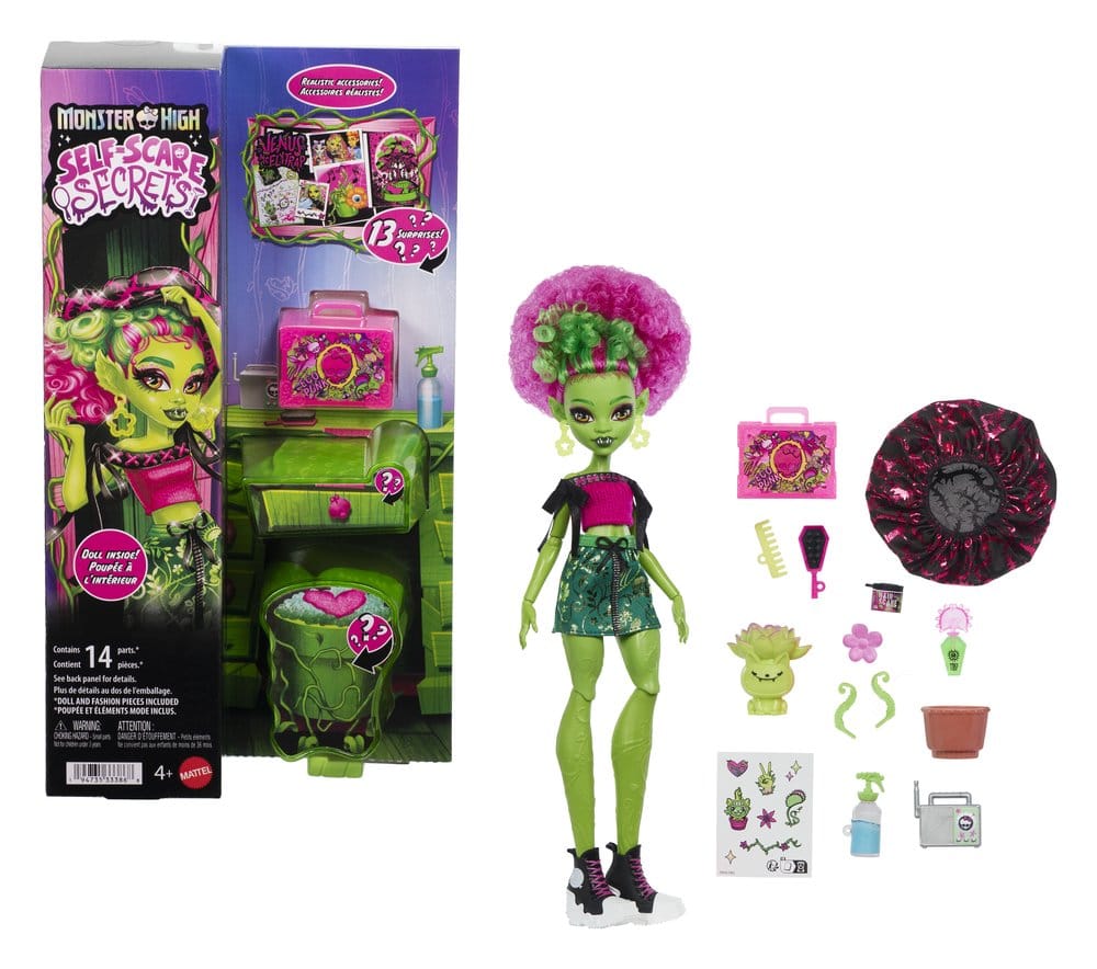 Monster High Self-Scare Secrets Doll Venus McFlytrap 0194735333868