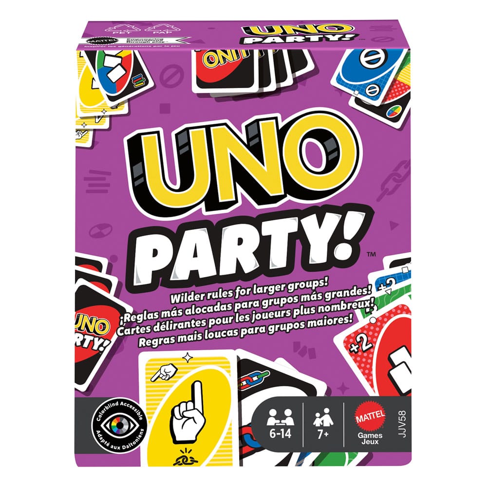 UNO Party! Card Game 0194735342402