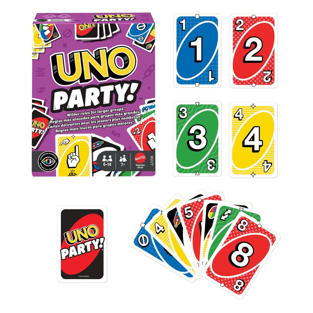 UNO Party! Card Game 0194735342402