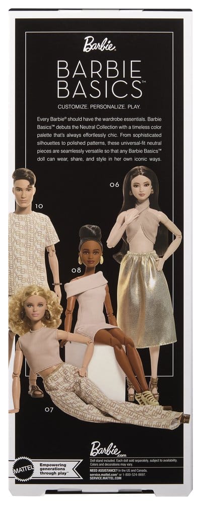 Barbie Signature Doll Barbie Basics: Model 07 0194735343553