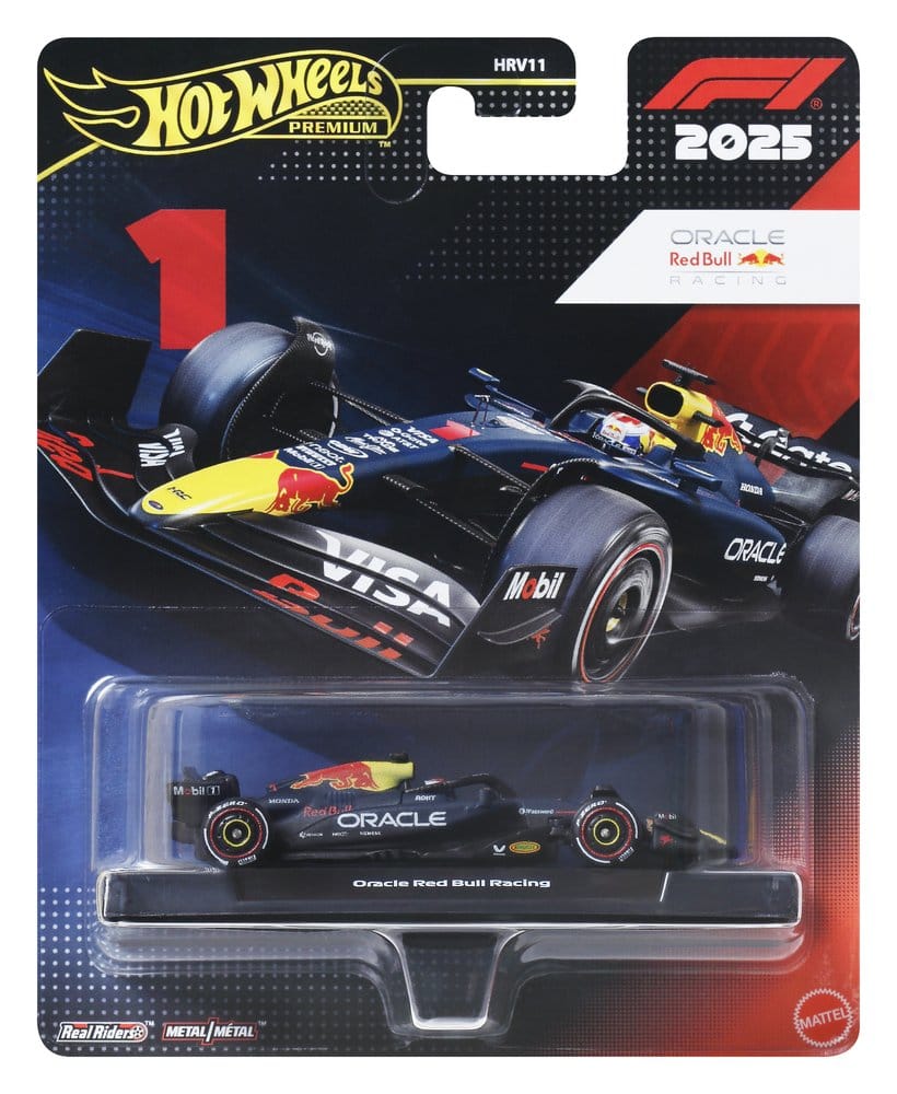 Formula 1 Hot Wheels Premium Die-Cast Vehicle 1:64 Team Red Bull: Driver 1 194735347841