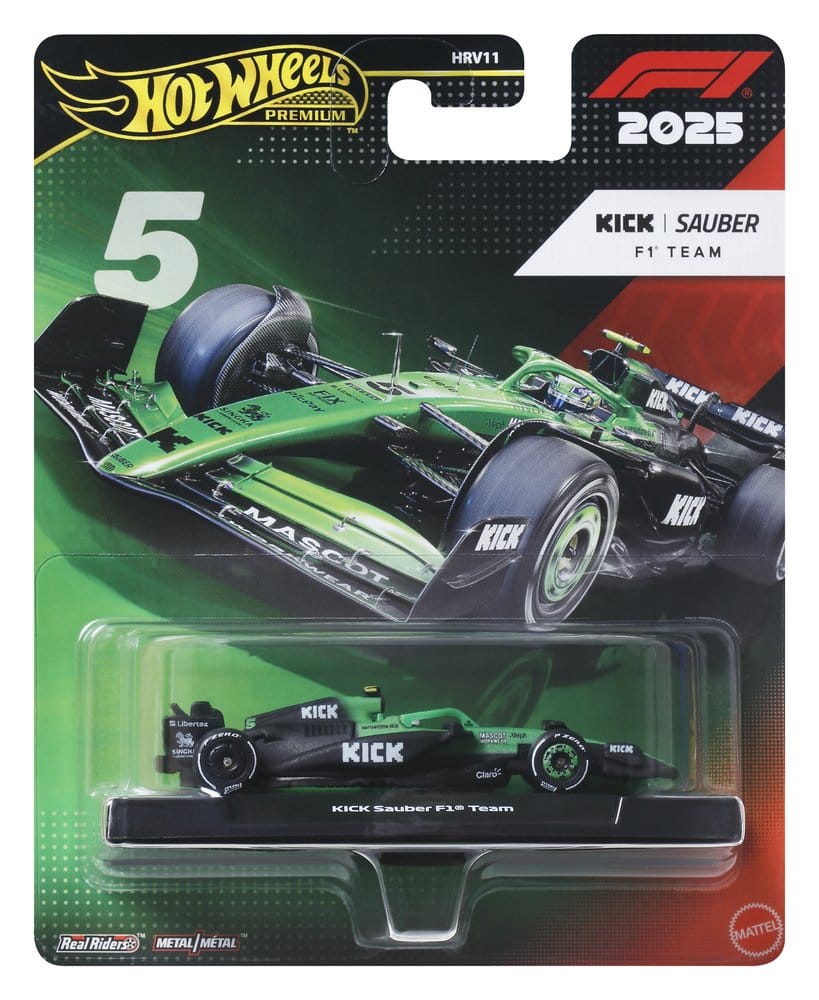 Formula 1 Hot Wheels Premium Die-Cast Vehicle 1:64 Team Sauber: Driver 2 194735347957