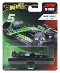 Formula 1 Hot Wheels Premium Die-Cast Vehicle 1:64 Team Sauber: Driver 2 194735347957