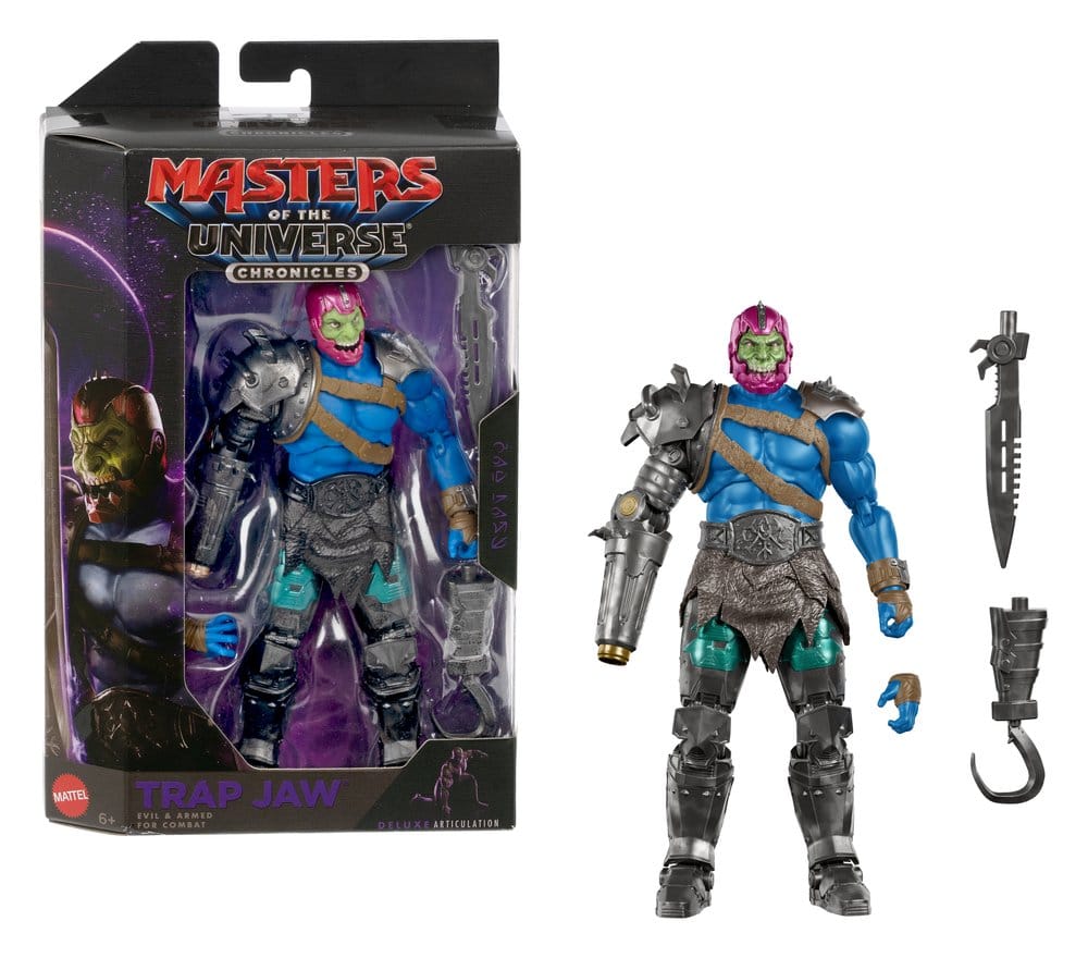 Masters of the Universe 2026 Movie Chronicles Action Figure Trap-Jaw 18 cm 0194735350742