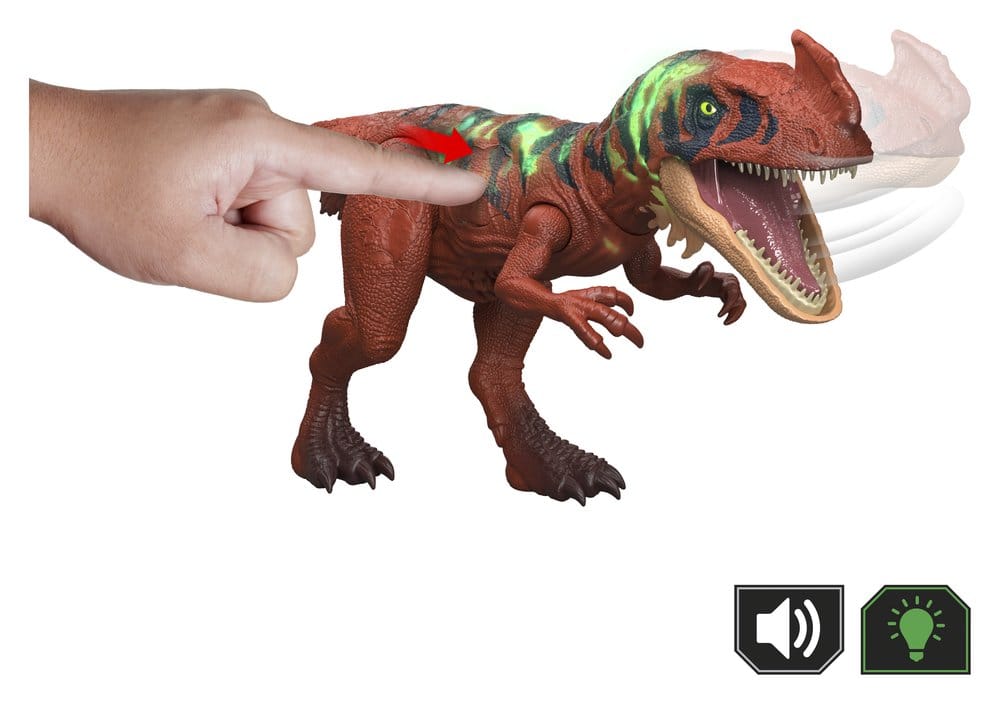 Jurassic World: Survival Action Figure Wild Roar Afrovenator 0194735352272