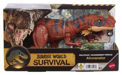 Jurassic World: Survival Action Figure Wild Roar Afrovenator 0194735352272