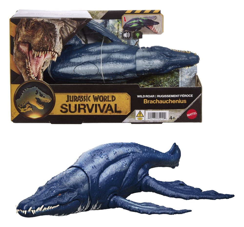 Jurassic World: Survival Action Figure Wild Roar Brachauchenius 0194735352104