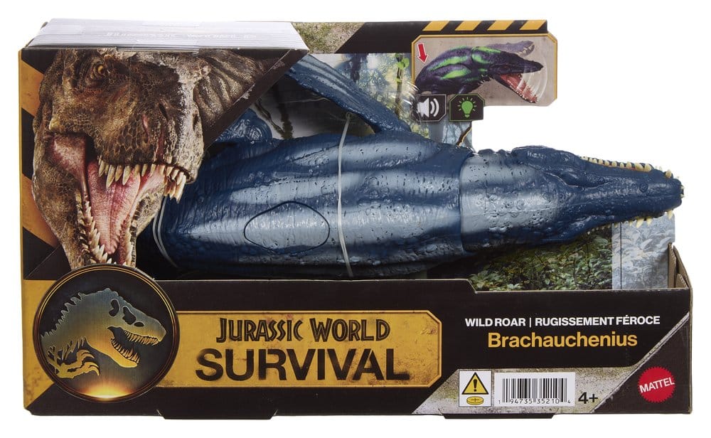 Jurassic World: Survival Action Figure Wild Roar Brachauchenius 0194735352104