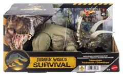 Jurassic World: Survival Action Figure Wild Roar Triceratops 31 cm 0194735352371