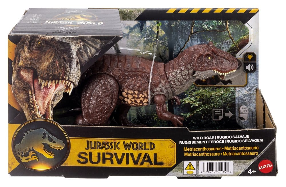 Jurassic World: Survival Action Figure Wild Roar Metriacanthosaurus 31 cm 0194735352357