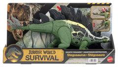 Jurassic World: Survival Action Figure Gigantic Thrashers Stegosaurus 0194735352296