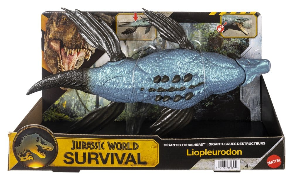 Jurassic World: Survival Action Figure Gigantic Thrashers Liopleurodon 30 cm 0194735352395