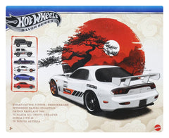 Hot Wheels Silver Series Die-Cast Vehicle 6-Pack 1/64 Streets of Japan 194735359844