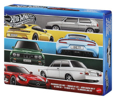 Hot Wheels Silver Series Die-Cast Vehicle 6-Pack 1/64 Euro Style 194735359875