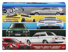 Hot Wheels Silver Series Die-Cast Vehicle 6-Pack 1/64 Euro Style 194735359875