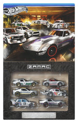 Hot Wheels Silver Series Die-Cast Vehicle 6-Pack 1/64 ZAMAC 194735359868
