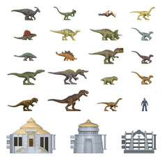 Jurassic Park Minis Advent Calendar Island Visitor 0194735361748