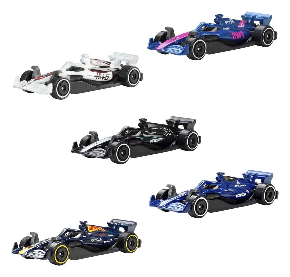 Formula 1 Hot Wheels Die-Cast Vehicle 5-Pack 1:64 2025 194735367870