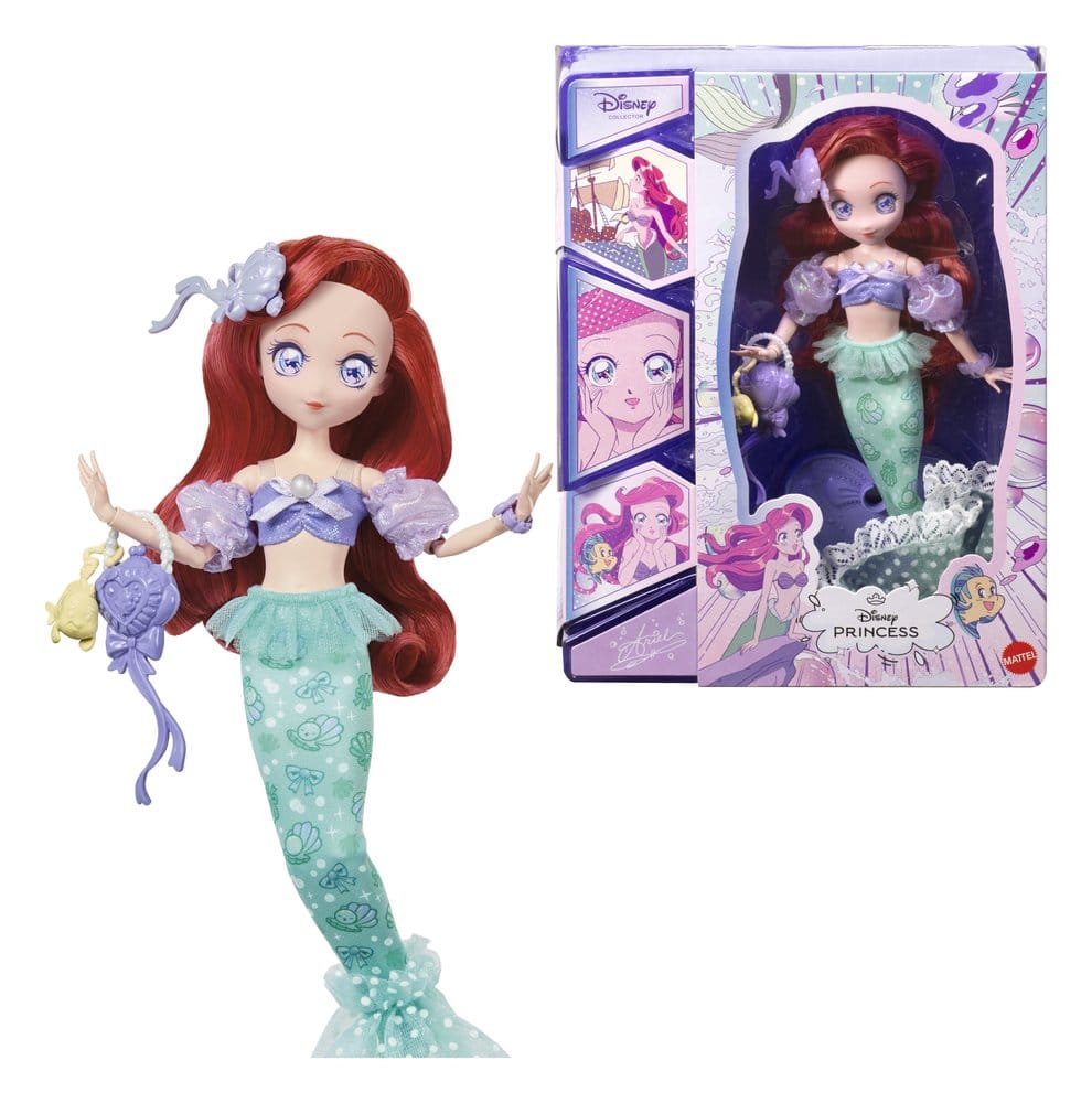 Disney Princess Doll Manga Ariel 22 cm 0194735369102