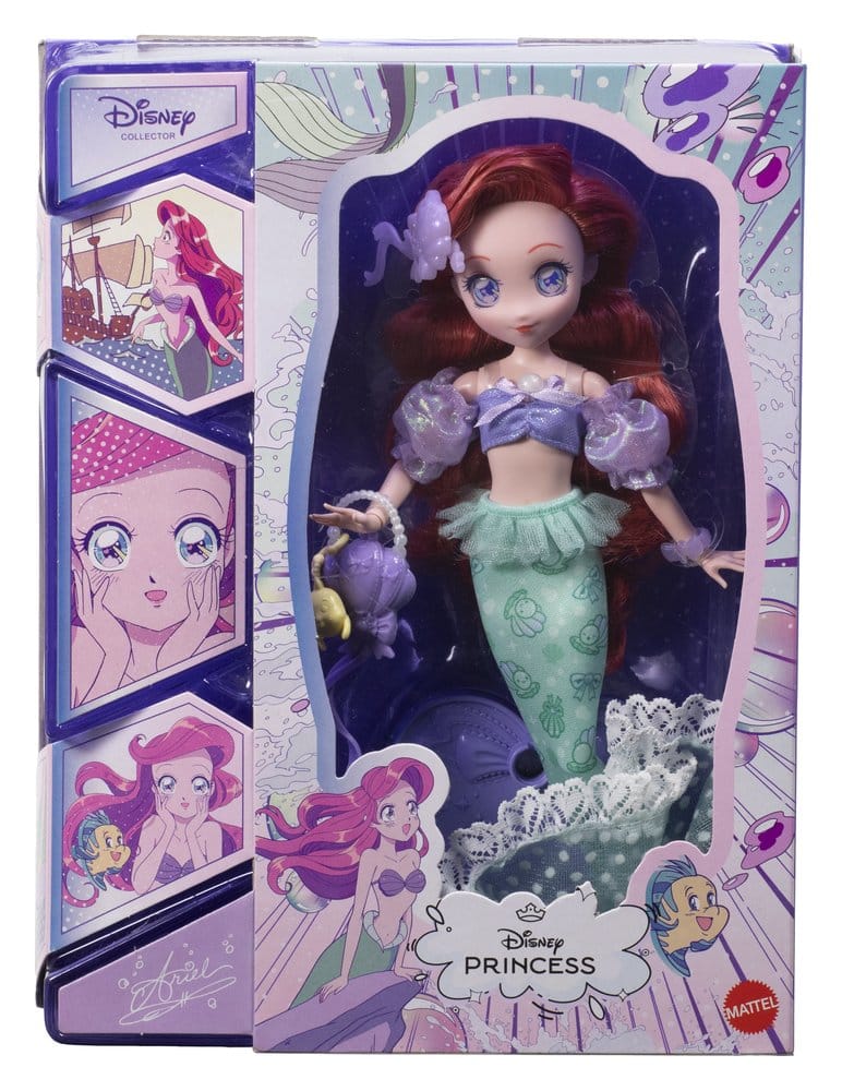 Disney Princess Doll Manga Ariel 22 cm 0194735369102