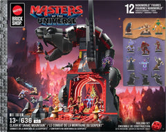 Masters of the Universe Mattel Brick Shop Bauset Snake MountainMasters of the Universe Mattel Brick Shop Construction Set Snake MountainMasters of the Universe Mattel Brick Shop Set de Construction Snake MountainMasters of the Universe Mattel Brick Shop S 0194735372577