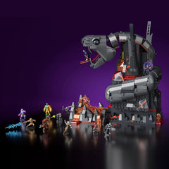 Masters of the Universe Mattel Brick Shop Bauset Snake MountainMasters of the Universe Mattel Brick Shop Construction Set Snake MountainMasters of the Universe Mattel Brick Shop Set de Construction Snake MountainMasters of the Universe Mattel Brick Shop S 0194735372577
