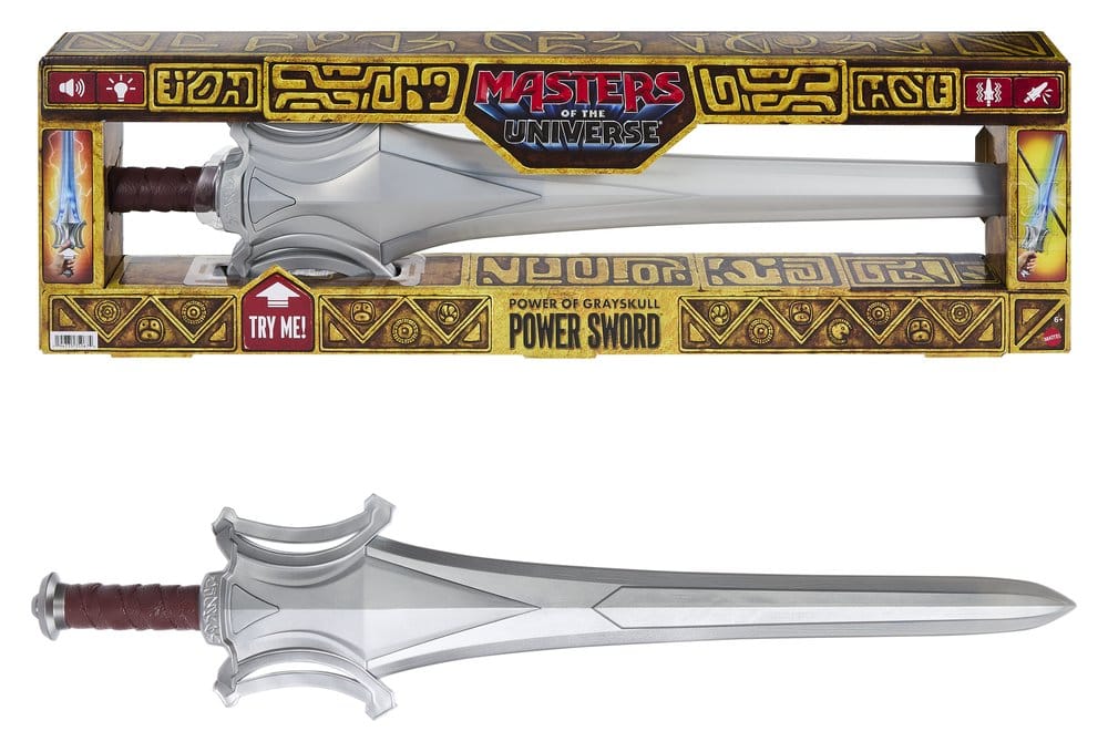 Masters of the Universe 2026 Movie Roleplay-Replik Schwert der Macht *Deutsche Version*Masters of the Universe 2026 Movie Roleplay Replica Powers of Grayskull Sword *German Version*Masters of the Universe 2026 Movie réplique Roleplay Powers of Grayskull É 0194735374311