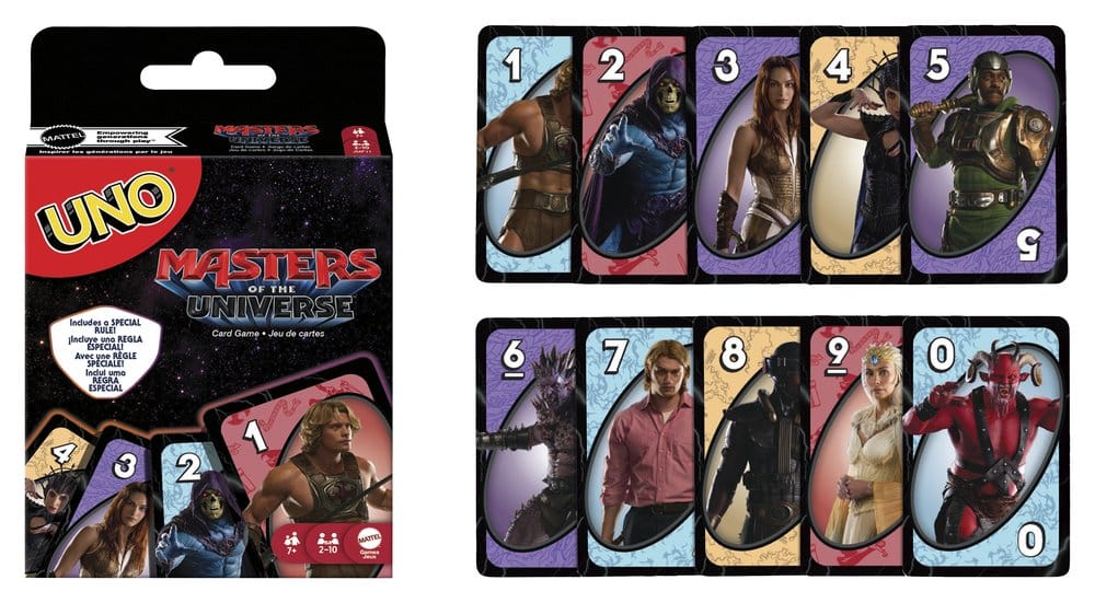 Masters of the Universe 2026 Movie UNO Card Game 194735375264