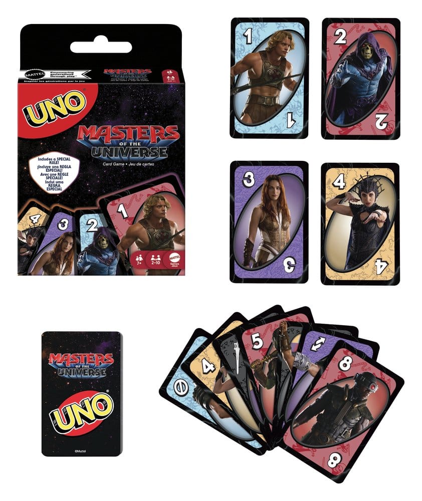 Masters of the Universe 2026 Movie UNO Card Game 194735375264