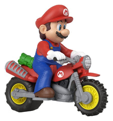 Super Mario Hot Wheels Die-Cast Vehicles 2-Pack 1/64 Mario & Bowser Jr. 0194735376407