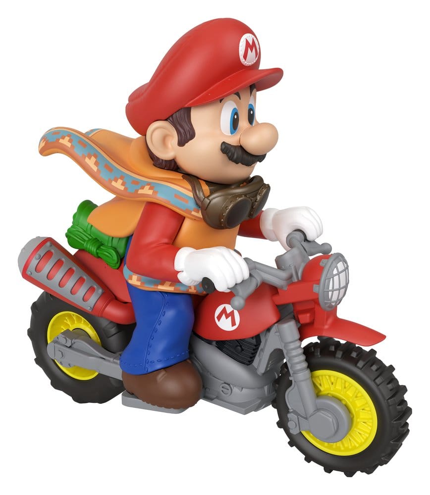 The Super Mario Galaxy Movie Hot Wheels Playset Mario & Luigi Desert Jump 0194735376414