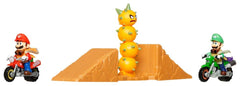 The Super Mario Galaxy Movie Hot Wheels Playset Mario & Luigi Desert Jump 0194735376414