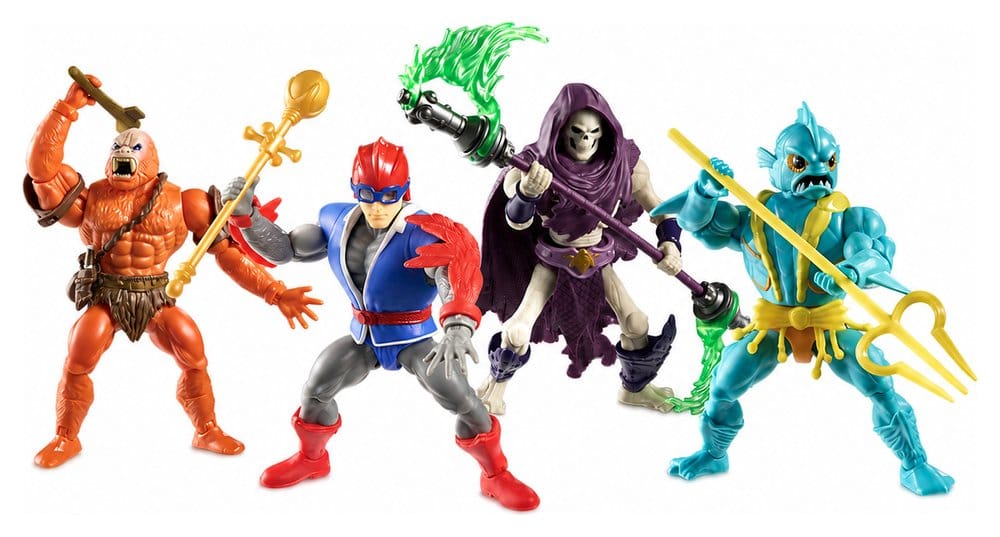 Masters of the Universe Origins Action Figure 4-Pack Battle for Subternia 14 cm 0194735377718