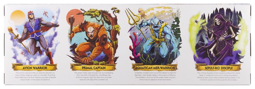Masters of the Universe Origins Action Figure 4-Pack Battle for Subternia 14 cm 0194735377718
