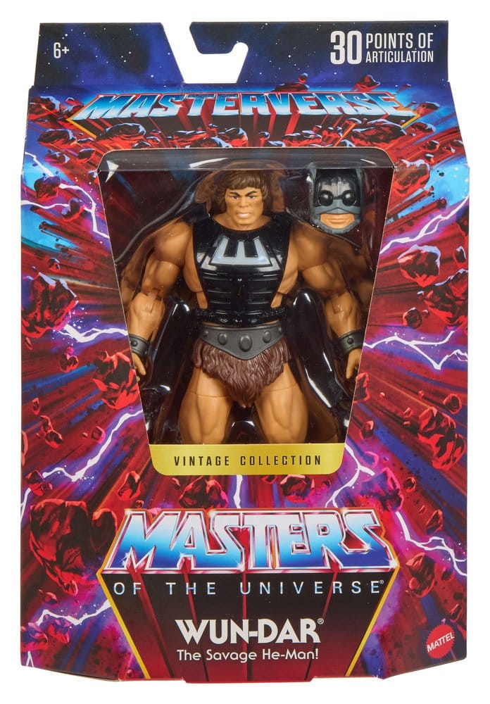 Masters of the Universe Masterverse Action Figure Vintage Collection: Wun-Dar 18 cm 0194735378142