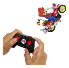 The Super Mario Galaxy Movie Hot Wheels RC Vehicle Mario Wheelie Motocross 194735379675